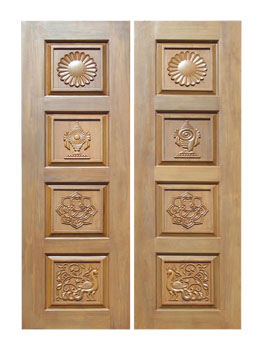 Pooja Doors - Double