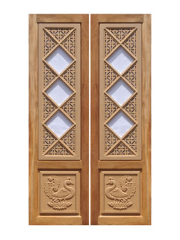 Pooja Doors - Double