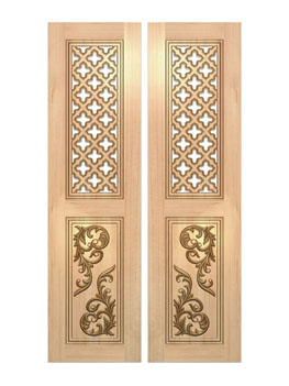 Pooja Doors - Double