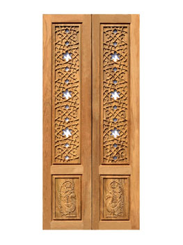 Pooja Doors - Double